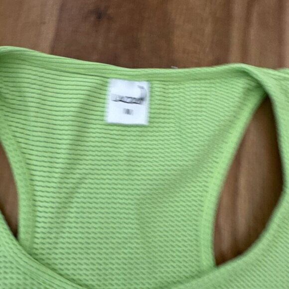 Lacoa Sports Women Green Active Tank Top Size M - Picture 4 of 5